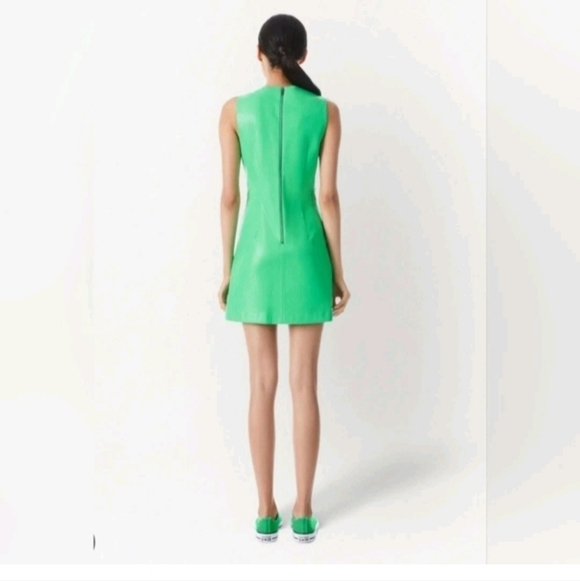 Alice+Olivia Coley faux-leather mini dress Size 0 $398 - Picture 10 of 15